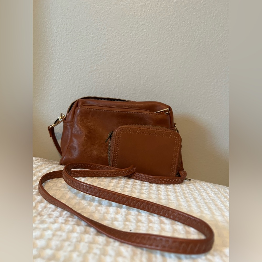 Adjustable Strap Purse and Wallet 🟫🤍🍂👜